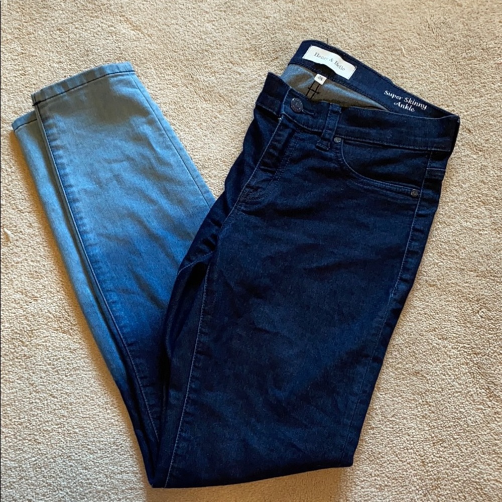 Henry & Belle skinny ombré jean